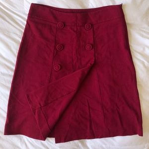 TALBOTS Pink High Waisted A-Line Skirt